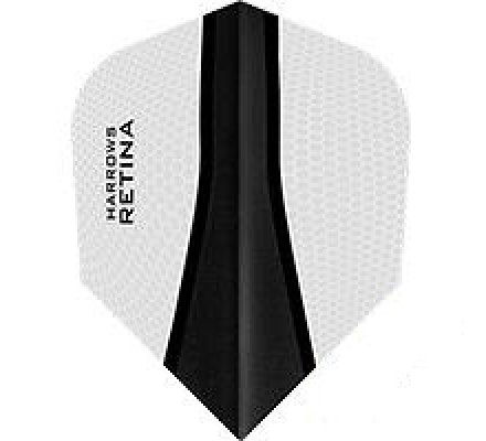 Lot de 3 ailettes de fléchette Standard Harrows Retina-X Clear 083