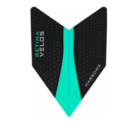 Lot de 3 ailettes de fléchette Harrows Velos Jade V225