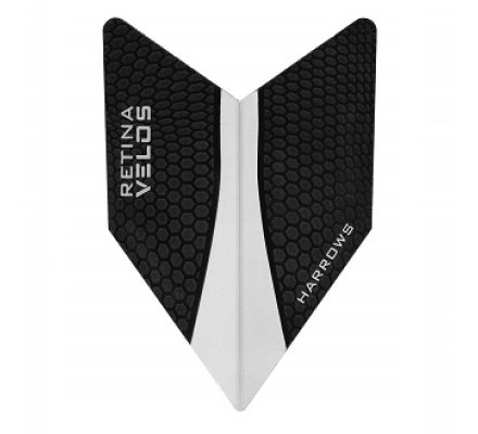 Lot de 3 ailettes de fléchette Harrows Velos Clear V228