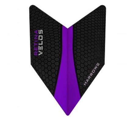 Lot de 3 ailettes de fléchette Harrows Velos Violet V230