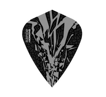 Lot de 3 ailettes Kite Harrows Rapide X Smokey R0607