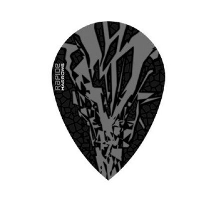 Lot de 3 ailettes Pear Harrows Rapide X Smokey R0616