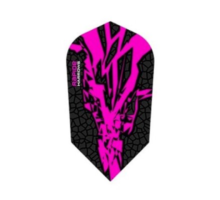 Lot de 3 ailettes Slim Harrows Rapide X Rose R0626