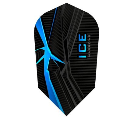 Lot de 3 ailettes de fléchette Slim Ice Recut Acqua