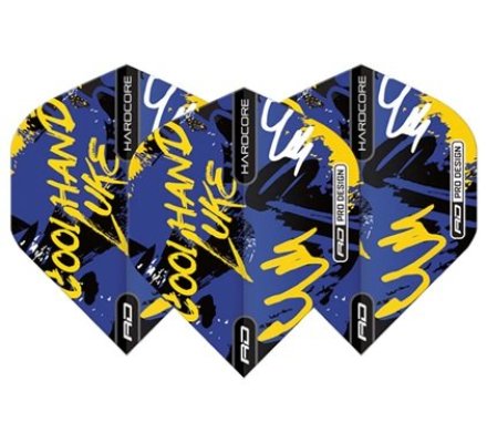 Lot de 3 ailettes Standard Luke Humphries Hardcore