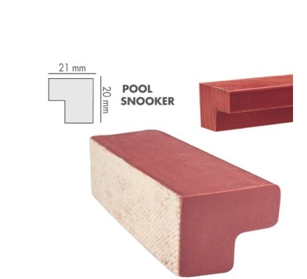 Bandes en caoutchouc pour billards anglais 7ft