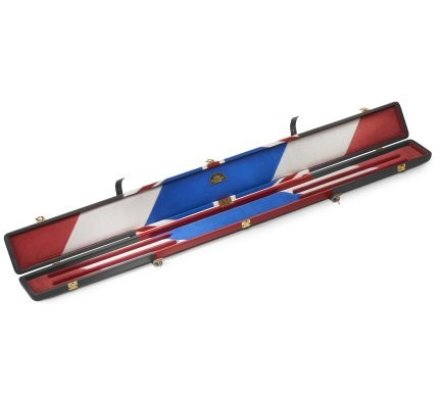 Boitier queue de billard Péradon Cuir 3/4  Grande Bretagne (2696-GB)
