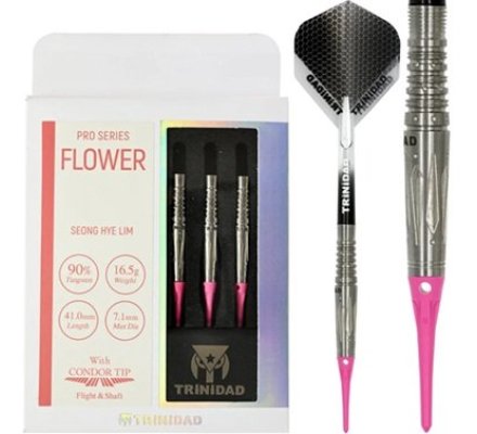 Jeu de fléchettes Trinidad Seong Hye Lim - Flower - 16.5 gr