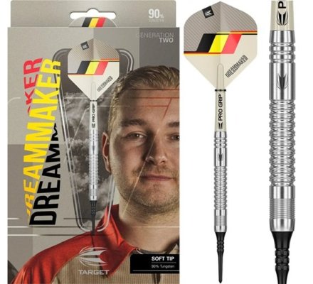 Fléchettes Target Dimitri Van Den Bergh G2 19 gr