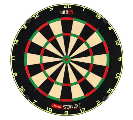 Cible de flechettes ONE80 Gladiator - G4 Surge