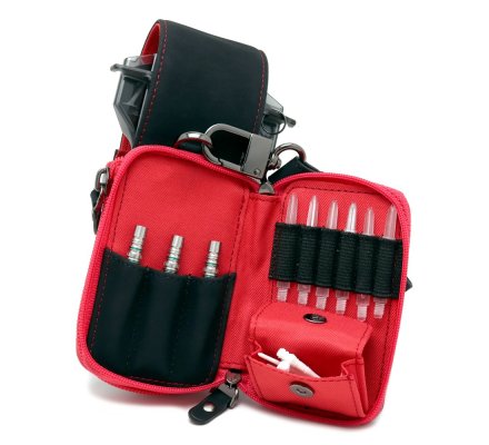 Etui Dynasty Glasses Noir/Rouge