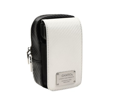 Etui Cameo Glover 3 Carbon Blanc