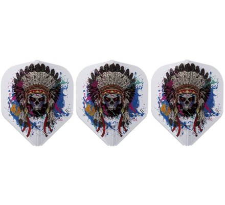 L-Style Champagne L1EZ Standard Chief Skull V1 - clear