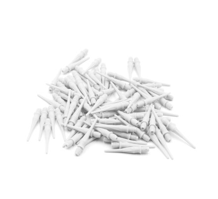 Pointes de fléchettes Cuesoul Touch-Point Blanche