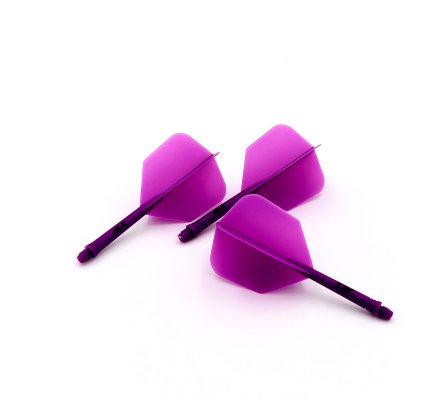Flight/shaft Cuesoul Rost AK5 Shape Purple Courte