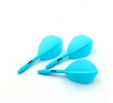 Flight/shaft Cuesoul Rost AK5 Pear Acqua Courte