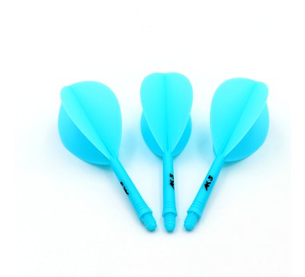 Flight/shaft Cuesoul Rost AK5 Pear Acqua Courte