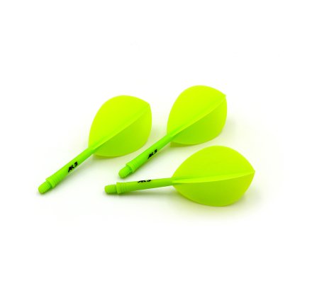 Flight/shaft Cuesoul Rost AK5 Pear Verte Courte