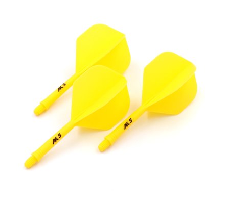 Flight/shaft Cuesoul Rost AK5 Standard Jaune Medium 