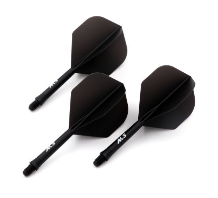 Flight/shaft Cuesoul Rost AK5 Standard Black Courte