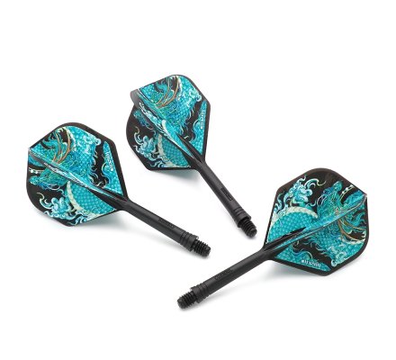 Flight/shaft Cuesoul Rost AK5 Standard Noir Dragon Bleu B