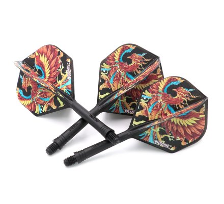 Flight/shaft Cuesoul Rost AK5 Standard Noir Dragon Rouge