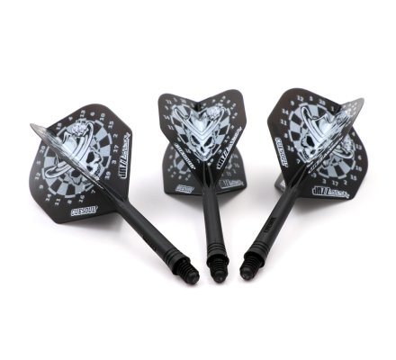 Flight/shaft Cuesoul Rost Jazz-Metal Black/Silver