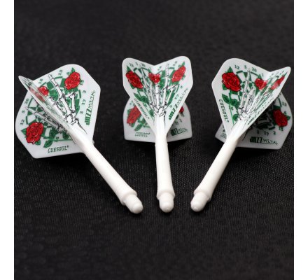 Flight/shaft Cuesoul Rost Jazz-Metal Blanche/Rose