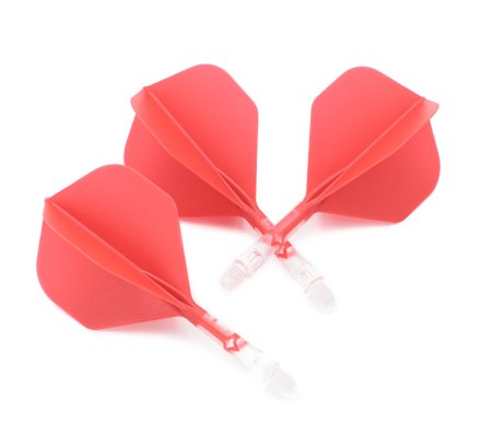 Flight/shaft Cuesoul Rost AK57 T19 Standard Rouge Clear Courte