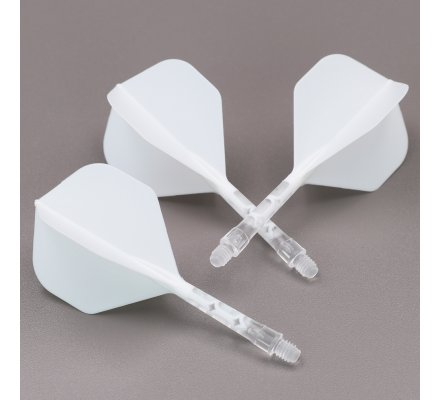 Flight/shaft Cuesoul Rost AK57 T19 Standard Blanche Clear Intermédiaire