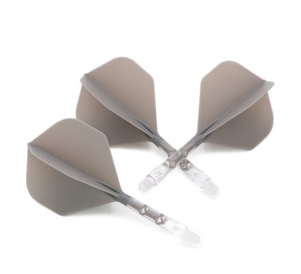 Flight/shaft Cuesoul Rost AK57 T19 Standard GreyClear Intermédiaire 