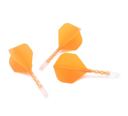 Flight/shaft Cuesoul Rost AK57 T19 Standard Orange Clear Medium 