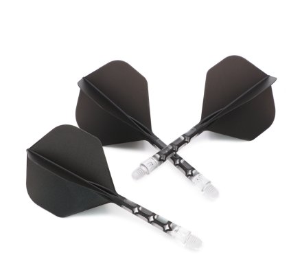 Flight/shaft Cuesoul Rost AK57 T19 Standard Black Clear Medium 