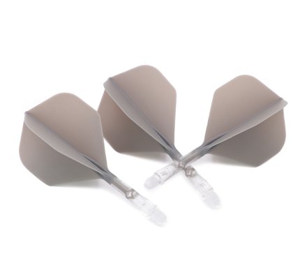 Flight/shaft Cuesoul Rost AK57 T19 Standard Grey Clear Courte