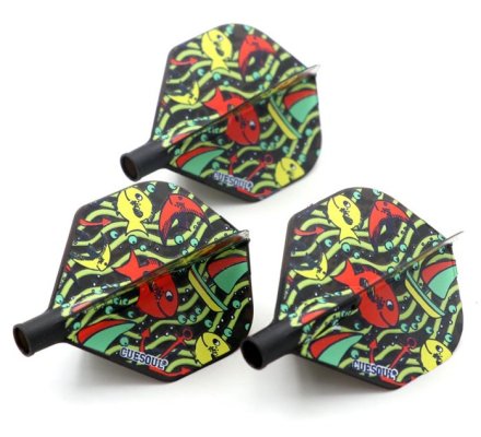 Flight/shaft Cuesoul Tero AK4 Standard black Décor 