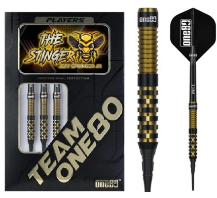 Jeu de fléchettes One80 Jeff Springer - The Stinger 18 gr