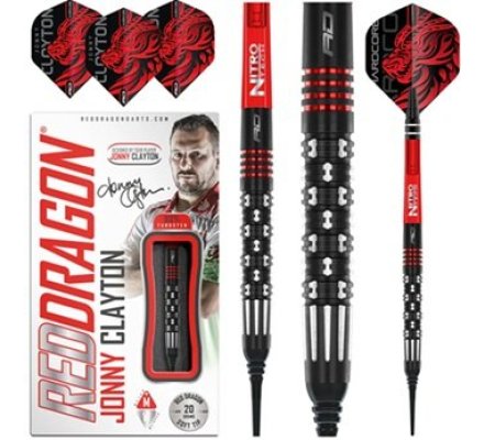 Jeu de fléchettes Red Dragon Jonny Clayton Premier League SE 20 gr