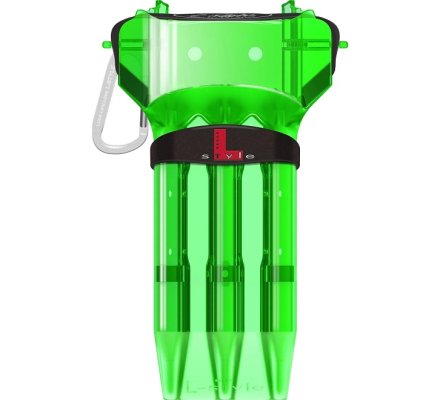 Etui pour jeux de fléchettes L-Style krystal One Vert