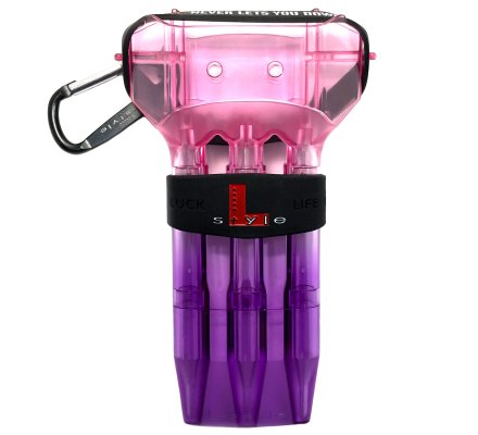 Etui pour jeux de fléchettes L-Style N°9 krystal One Pink Berry