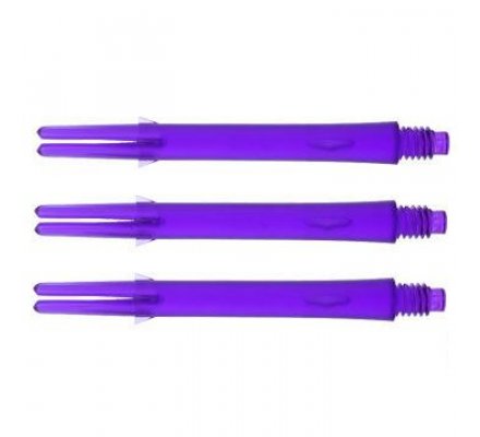Lot de 3 tiges L-Style Locked Clear Violet Medium 330