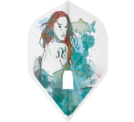 L-Style Champagne Ring Signatures Zodiac Pisces L1112