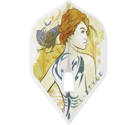 L-Style Champagne Ring Signatures Zodiac Scorpio L1114