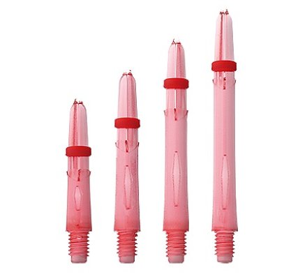 Lot de 3 tiges de fléchettes Laro Intermédiaire ClearRed 260