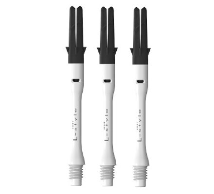 Tiges L-Style Carbon Slim Silent Spinning Blanche Intermédiaire 370