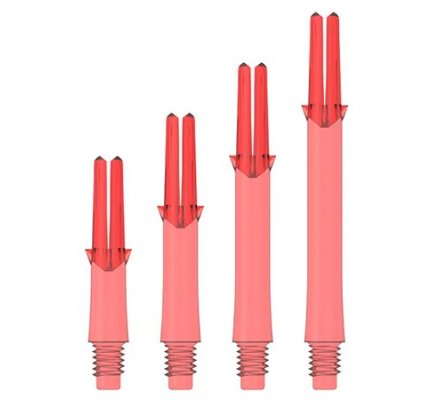 Lot de 3 tiges L-Style Locked Clear Rouge Medium 330