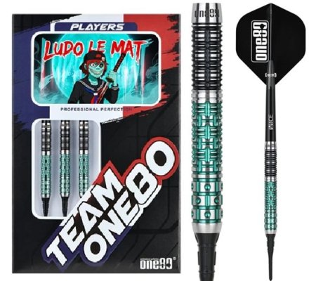 Jeu de fléchettes One80 Ludo Le Mat 18 g