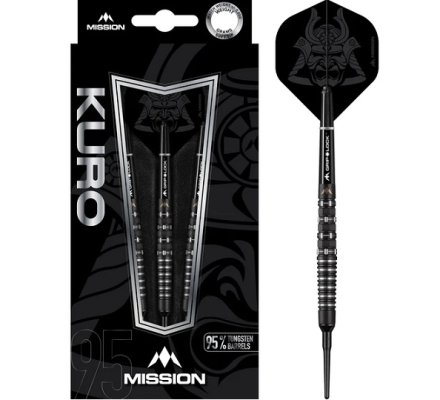 Jeu de fléchettes Mission Kuro Iso-Grip MD175