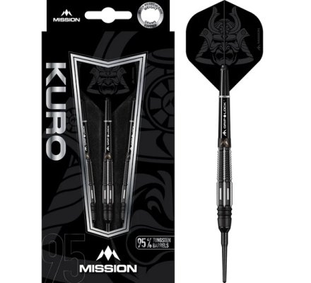 Jeu de fléchettes Mission Kuro Razor Taper -Grip MD177