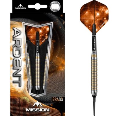 Jeu de fléchettes Mission Ardent Brass MD686