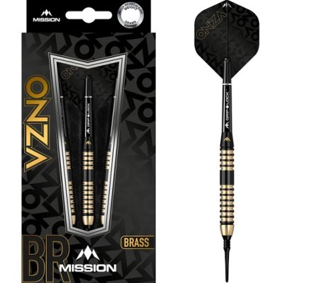 Jeu de fléchettes Mission Onza M4 Brass MD692